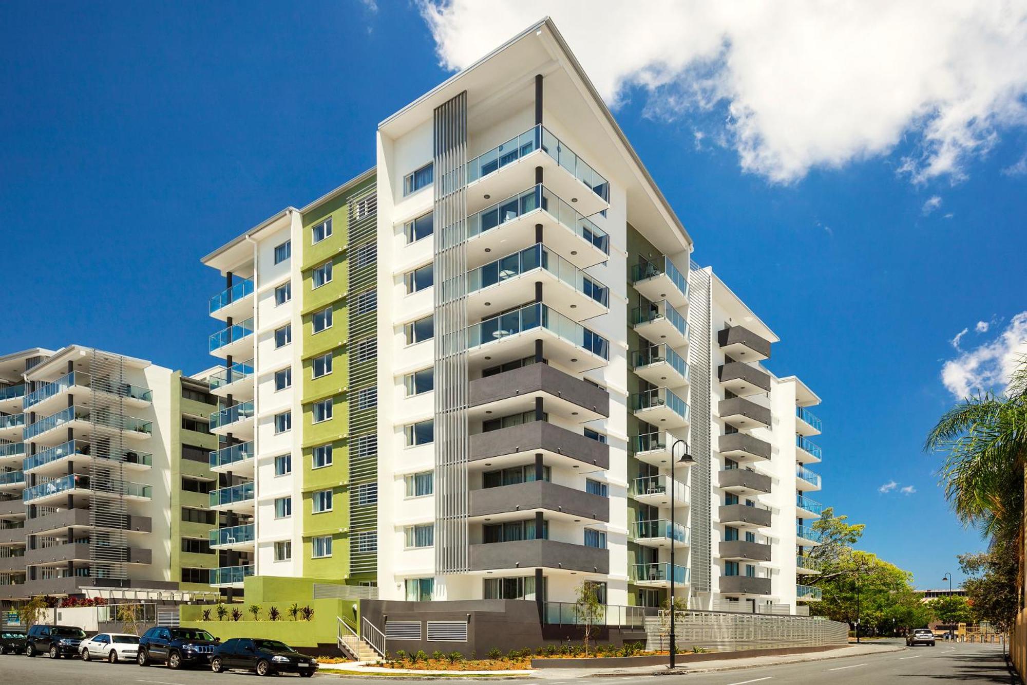 Quest Breakfast Creek Aparthotel Brisbane Exterior foto